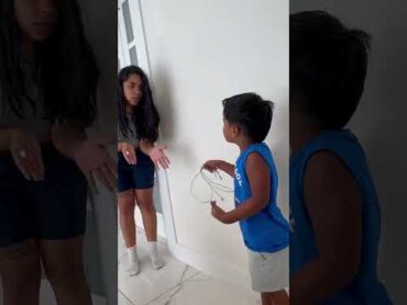 Mom and dad catch brother and sisters first argument shorts