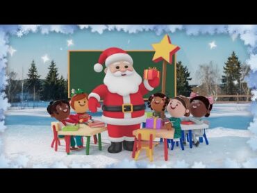 jingle bells jingle bells  Christmas song with Santa Claus  Nursery rhymes  Kids songs