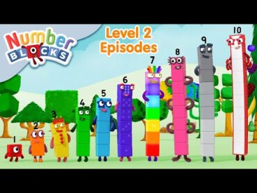 @Numberblocks  Orange Level Two Episodes 🟠  Full Episodes