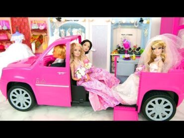 New Clothing Store for Dolls, Barbie Wedding Dresses Loja de roupas Toko pakaian محل الملابس