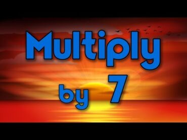 ضرب در 7  یادگیری ضرب  Multiply By Music  جک هارتمن