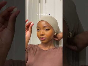 my goto hijab tutorial 🧕🏾🤍