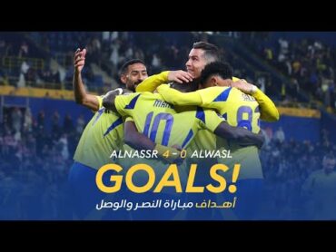 أهداف مباراة النصر 4  0 الوصل الإماراتي  دوري أبطال آسيا النخبة  AlNassr Vs AlWasl Goals