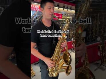 P. Mauriat doublebell tenor saxophone 😱🤯😳😮 who wants one? saxophone pmauriat jodyjazz