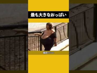 最も大きなおっぱいのギネスブック