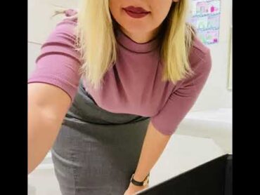 A sexy teacher!