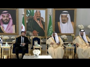 Syrian leader arrives in Saudi Arabia for first foreign visit  AFP