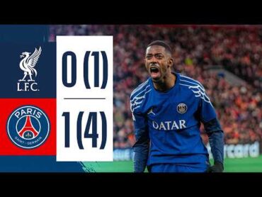 DINGUE قرمز  PARIS SE QUALIFIE AUX TIRS AU BUT À LIVERPOOL!