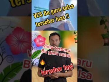 Ai lucu  viral vcs Bu guru salsa tersebar luas bugurusalsa gurusalsa vidioterbarugurusalsa