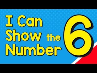 I Can Show the Number 6 in Many Ways  Six Number Recognition  Jack Hartmann