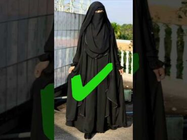 Wrong Hijab Style ❌ And Right Hijab Girl Style ✔️ youtubeshorts status hijab