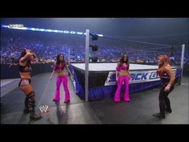 Nikki Bella makes her debut as The Bella Twins&39; secret is out : SmackDown, Nov. 7, 2008