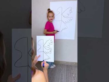 Easy Kids Drawing Hack with the Letter K 🪿