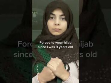 FORCED TO WEAR HIJAB! 🧕😭 iran tiktok shorts hijab