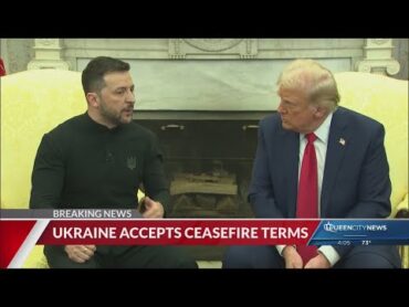 US resumes military aid, intelligence sharing with Ukraine, open to a 30day ceasefire