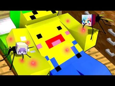 【蚊になった結果…⁉️🦟】虫になって人間の血を吸うマインクラフト🩸【マイクラ Minecraft】ぽっぴんず