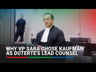 Sara Duterte: &39;Kung palpak man si Nicholas Kaufman, ako ang mananagot sa taumbayan&39;  ABS CBN News