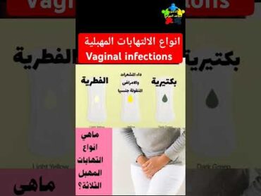 انواع الالتهابات المهبلية vaginal infections shorts1