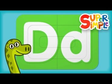 Alphabet Surprise  Turn & Learn ABCs  Learn Letter D  ​​🌈 Super Simple ABCs