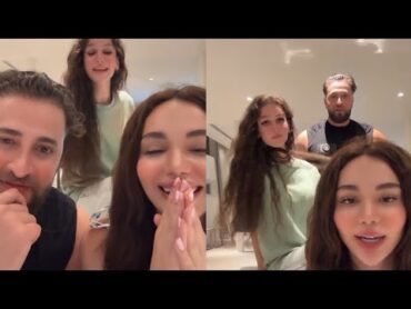 لايف نار🔥 أنطونيو مع نايا خوري وانجي😍 👉👉
