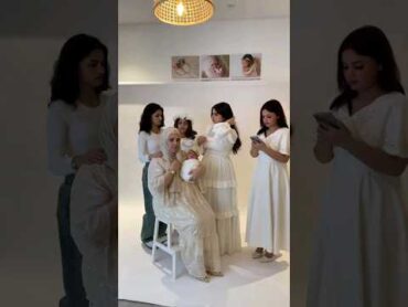 لأول مرة ظهورة أم سارة مهند وخديجة في جلسة تصوير لايلا بنت خديجة...😩❤❤