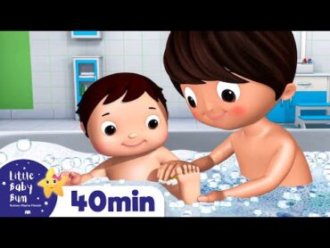 Bath Time  Nursery Rhymes & Kids Songs  Little Baby Bum  Cartoons For Kids  +More Nursery Rhymes