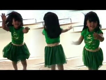 غزل ترقص 💃 على اغنية 🎶اي انا سعودي واحب السعودية 👌 اليوم الوطني السعودي 🎇