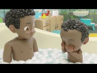 Bath Time  Marmar and Zay Nursery Rhymes and Kids Songs
