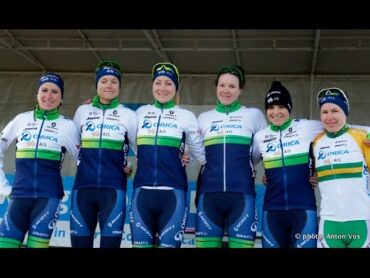 Womens Het Nieuwsblad 2016  Sarah Roy post race