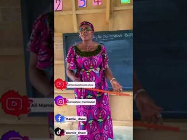 Mamie show cherche mari au cour de renfo à l’école Montessori 😂❤️🇨🇮 mamieshow Ali mamlouk tiktok