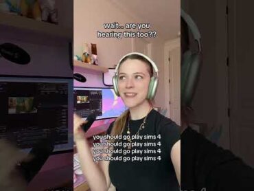 can you hear it? sims4 sims