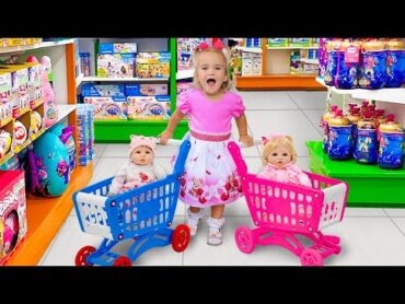 Alice shopping in a Toy Store for a new Doll