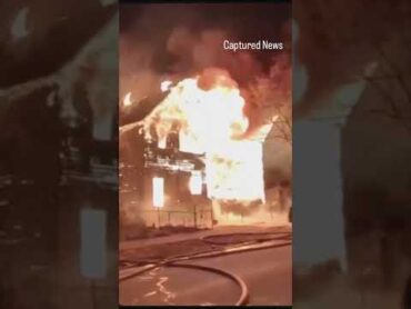 BREAKING: Massive house fire causes collapse in Chicago, officials say
