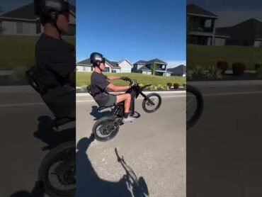 Wheelie attempt on new talaria xxx! shorts tiktok viral wheelie fyp viralvideo talaria