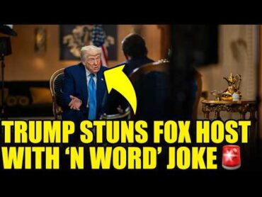 🚨Trump&39;s &39;N Word&39; Joke on Fox News Just STUNNED the Internet!