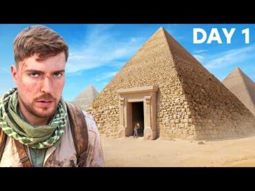 I Spent 100 Hours Inside The Pyramids!