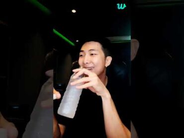 بث نامجون الجديد مترجم BTS RM LİVE ON WEVERSE FULL لايف آرام Namjoon LİVE