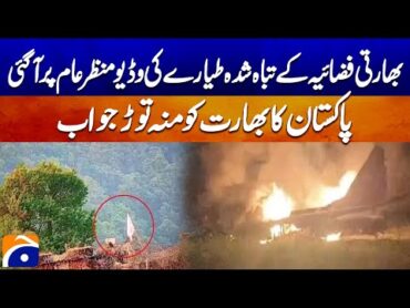 Video of a crashed Indian Air Force plane has surfaced  Exclusive Footage  Breaking News