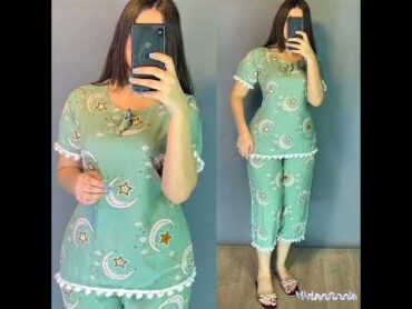 قناة ام الاء ارقى موديلات👀 بيجامات صيف لعشاق والاناقة الوان مختلفة♥♥