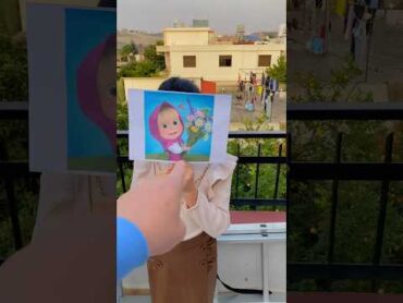 اطلع مين يلي مع ماشا