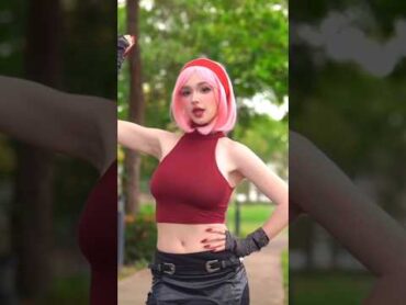 Sakura IRL 👀 rate it from 110 😍❤️ anime cosplay