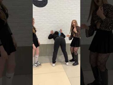 The bad boy surprised the girls 🤯