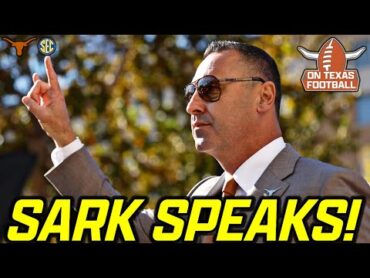 Steve Sarkisian Speaks at SEC Spring Meetings!  Texas Football  Arch Manning  Longhorns News