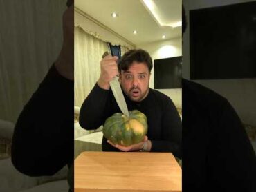 استخراج اللب الابيض من قرع العسل🎃pumpkin تجربة fyp اكسبلور explore تجارب fy جديد shorts
