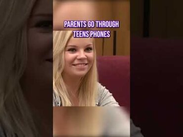 Parents go through teen&39;s phones😳🤳🏼 worldsstrictestparents teens shorts