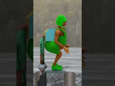 The best way to find diamonds( A or B ? )  Funny Animation😂