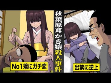 【実話】No1嬢にガチ恋し殺害...秋葉原耳かき嬢殺人事件。出禁にされ逆上...滅多刺しにする。