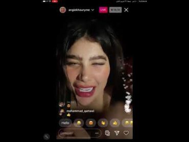 انجي خوري رقص نار 🔥 في الديسكو ❤️👅
