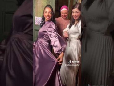 والآن مع المفاجأة 😂 ليلى زاهر و سلمى أبو ضيف و فرح يوسف في كواليس تصوير أعلى نسبة مشاهدة