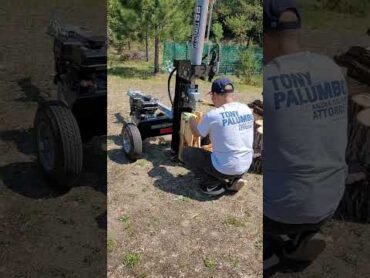 I&39;m ready to use my awesome friend machine to split logs now...thank you for watching